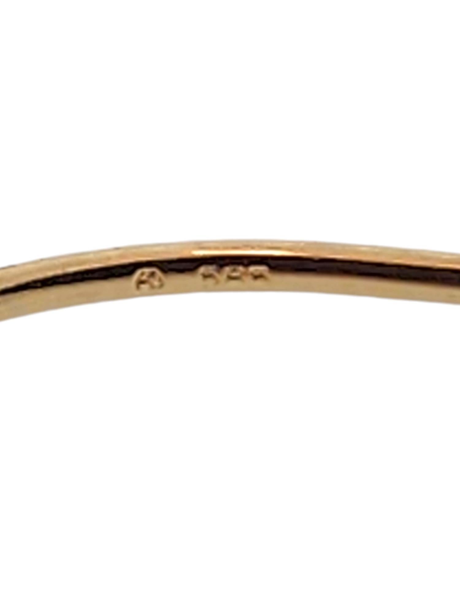 14 Karat Yellow Gold Large Circle Hoop Earrings #18905 For Sale 2