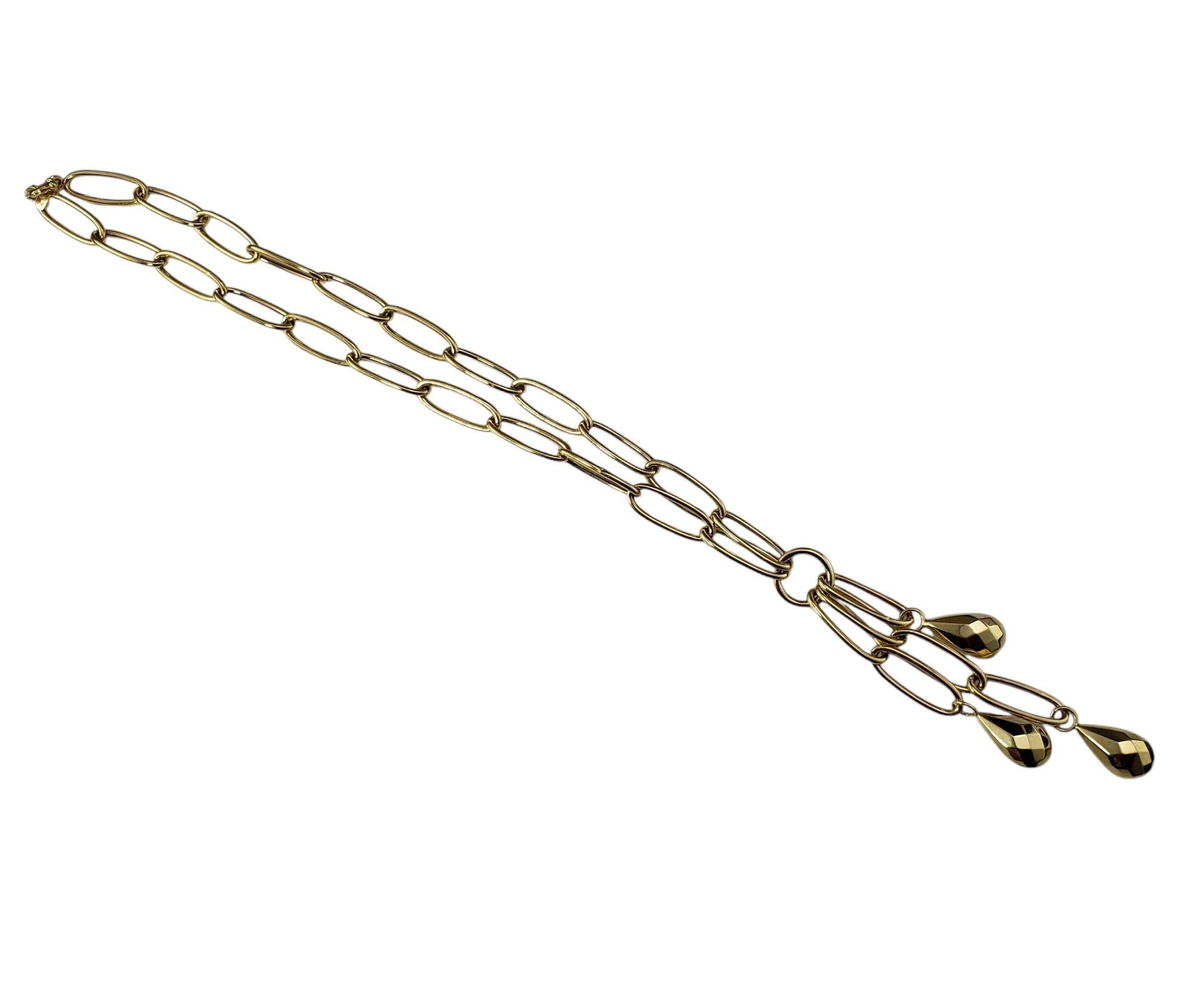 Contemporary 14 Karat Yellow Gold Large Link 