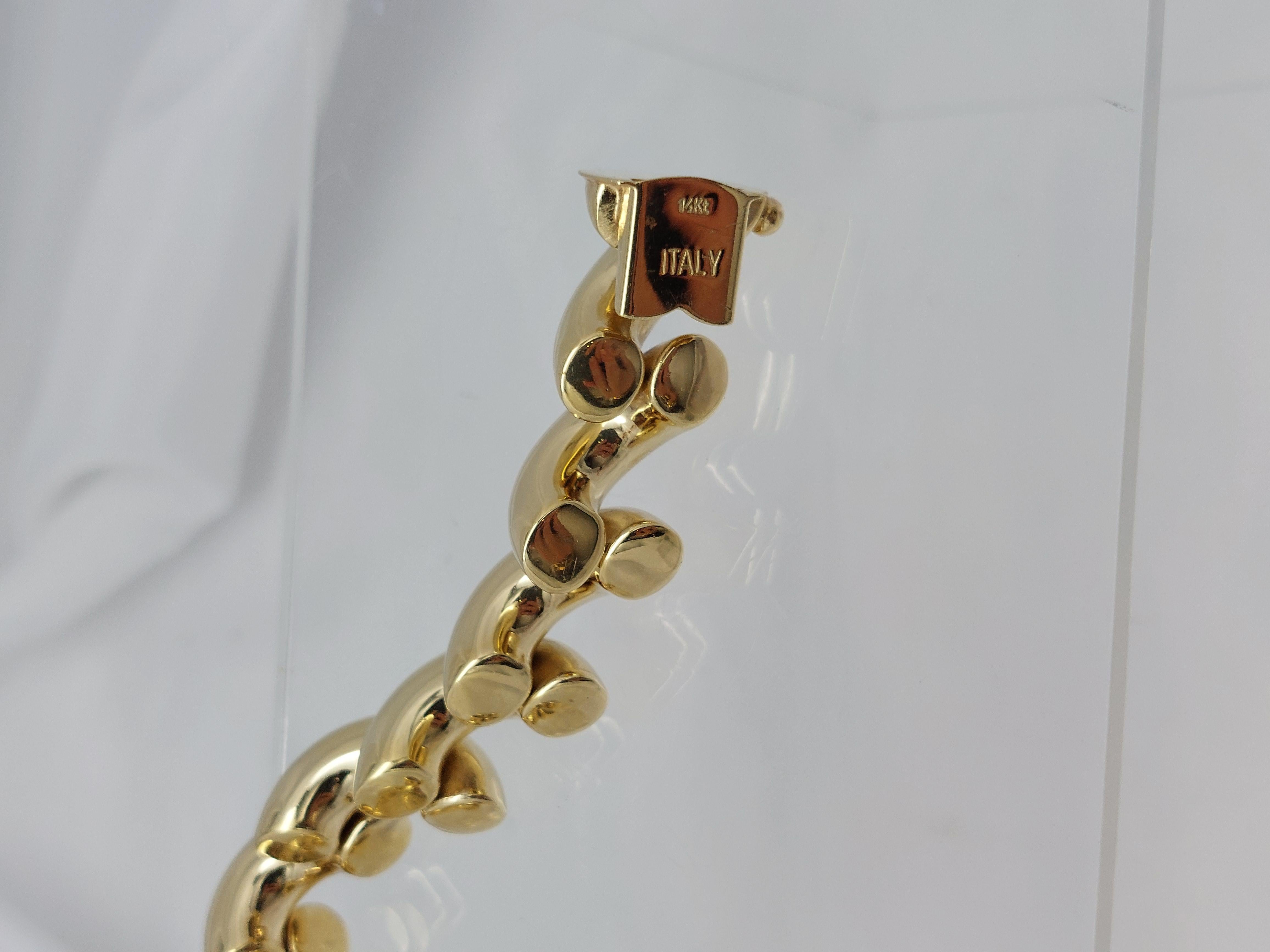 14 Karat Yellow Gold Large 
