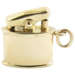 14 Karat Yellow Gold Lighter Charm