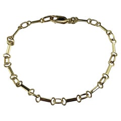 14 Karat Yellow Gold Link Bracelet #16922