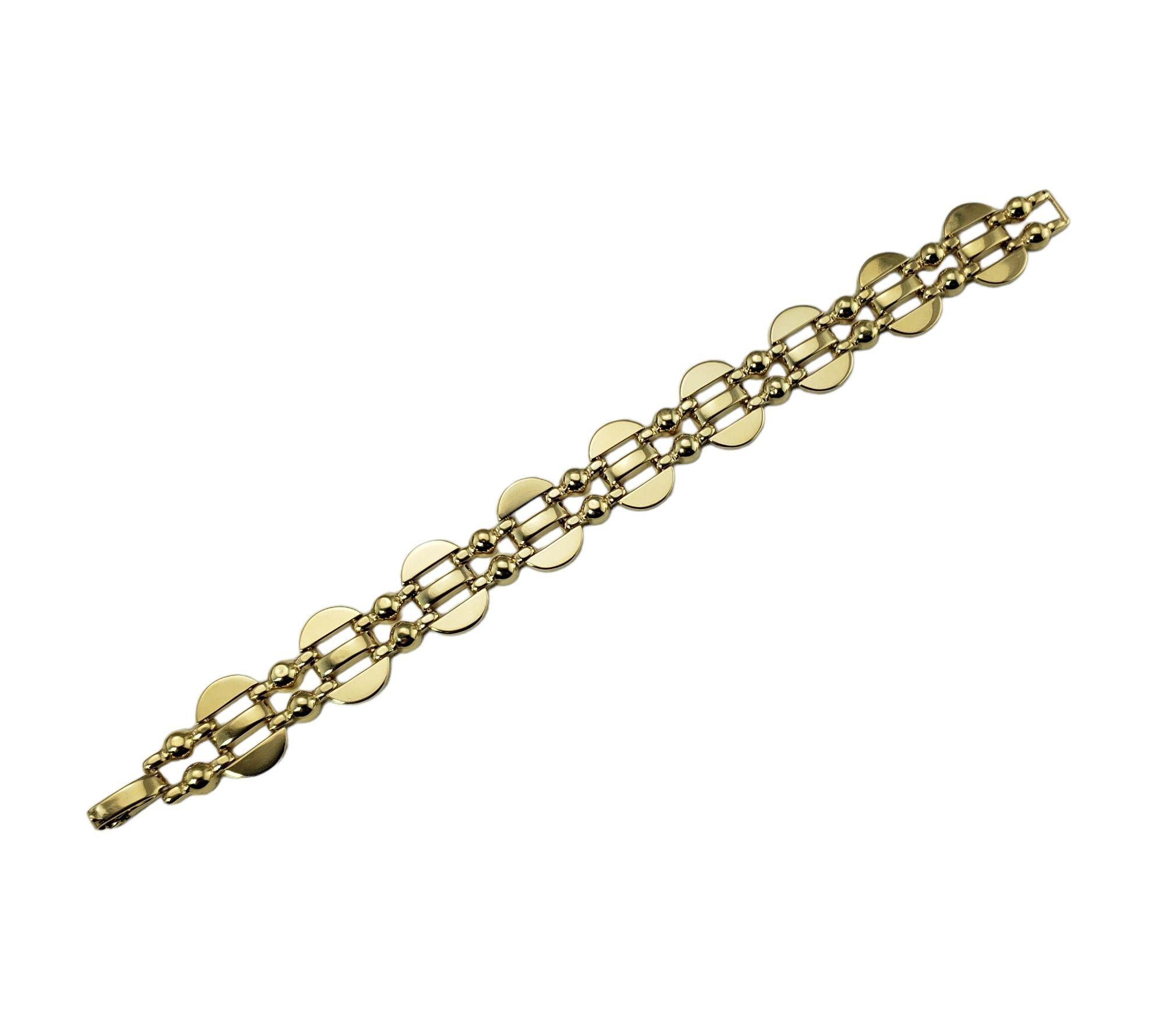 14 Karat Gelbgold Gliederarmband 1