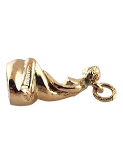 14 Karat Yellow Gold Little Mermaid Charm #19258