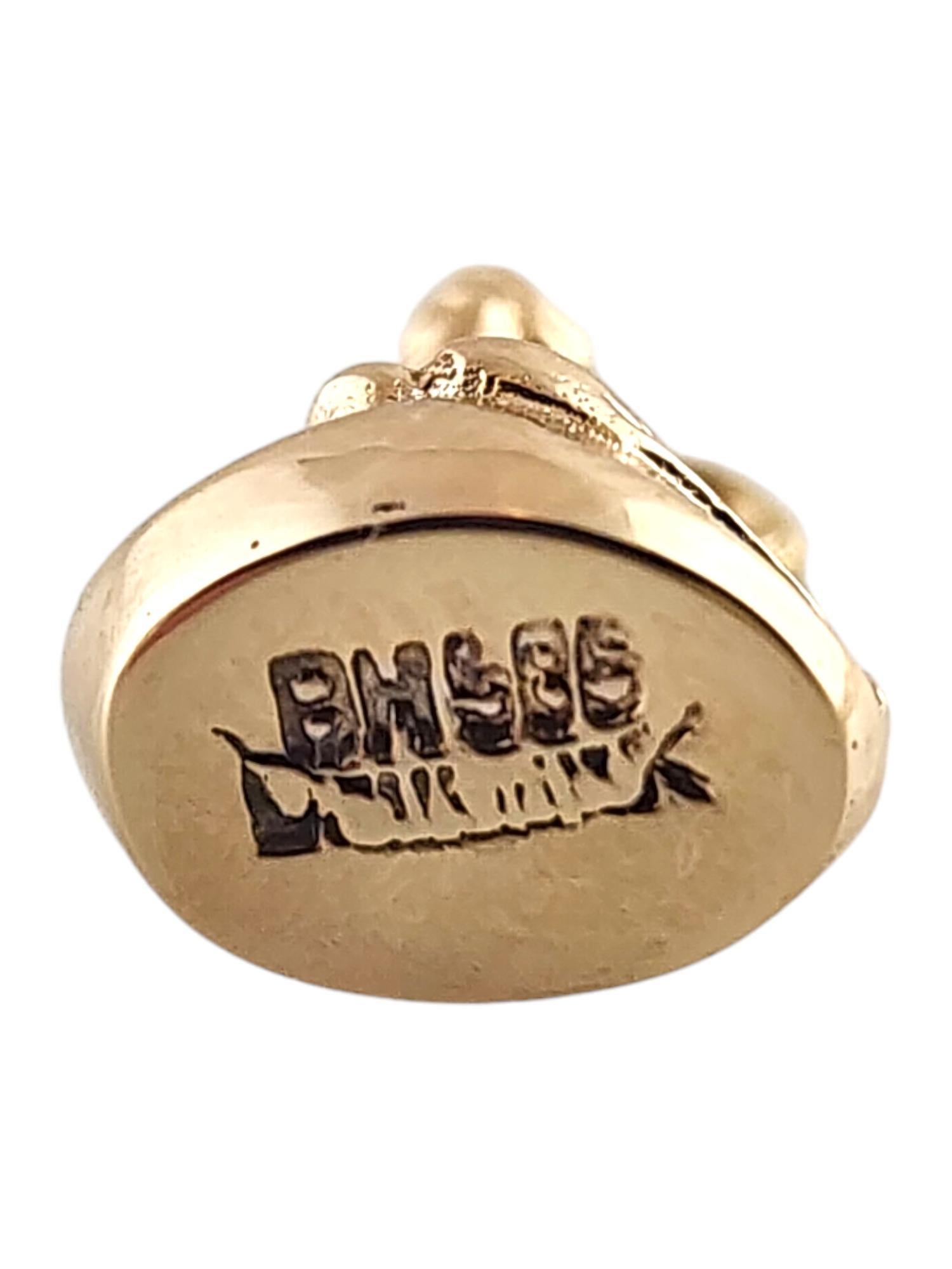 14 Karat Yellow Gold Little Mermaid Charm #19258 For Sale 3