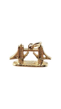 14 Karat Yellow Gold London Bridge Charm #21265