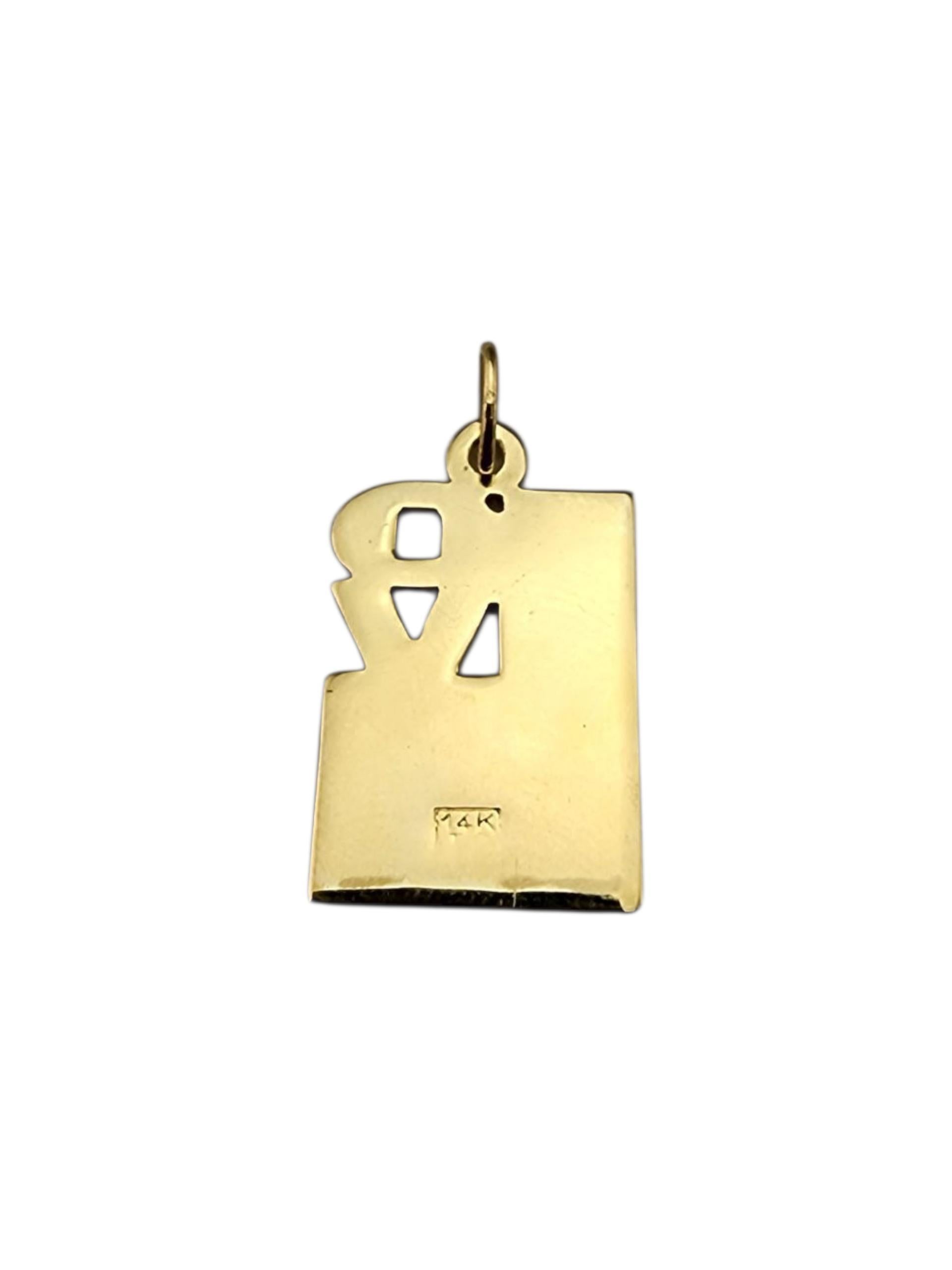 14 Karat Gelbgold 