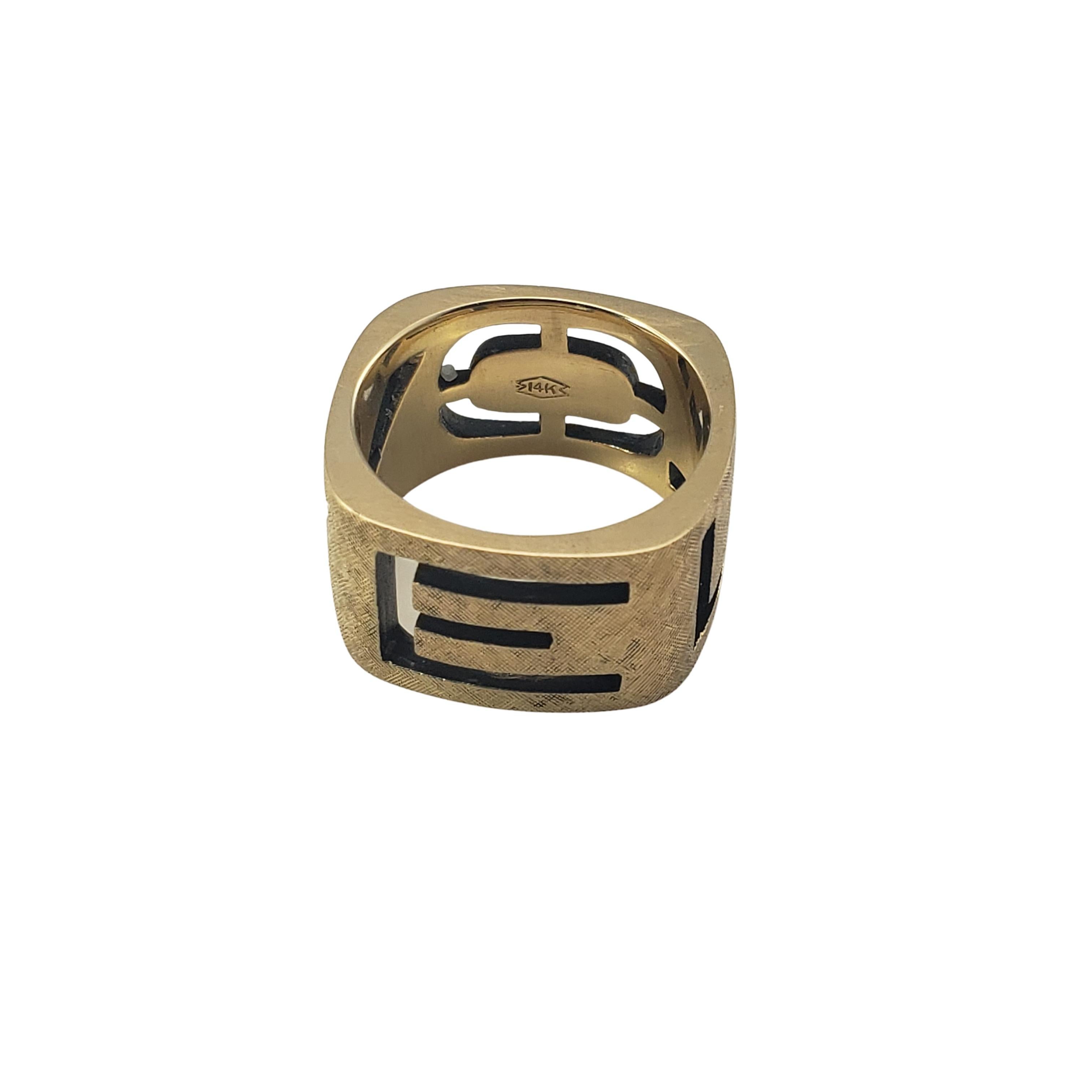 Women's 14 Karat Yellow Gold Love Ring