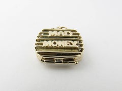 14 Karat Yellow Gold Mad Money Charm