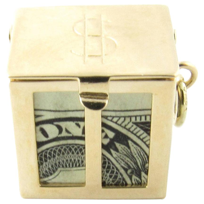 14 Karat Yellow Gold Mad Money Charm