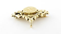 14 Karat Yellow Gold Maple Leaf Brooch or Pin