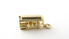 14 Karat Yellow Gold Mechanical San Francisco Cable Car Charm