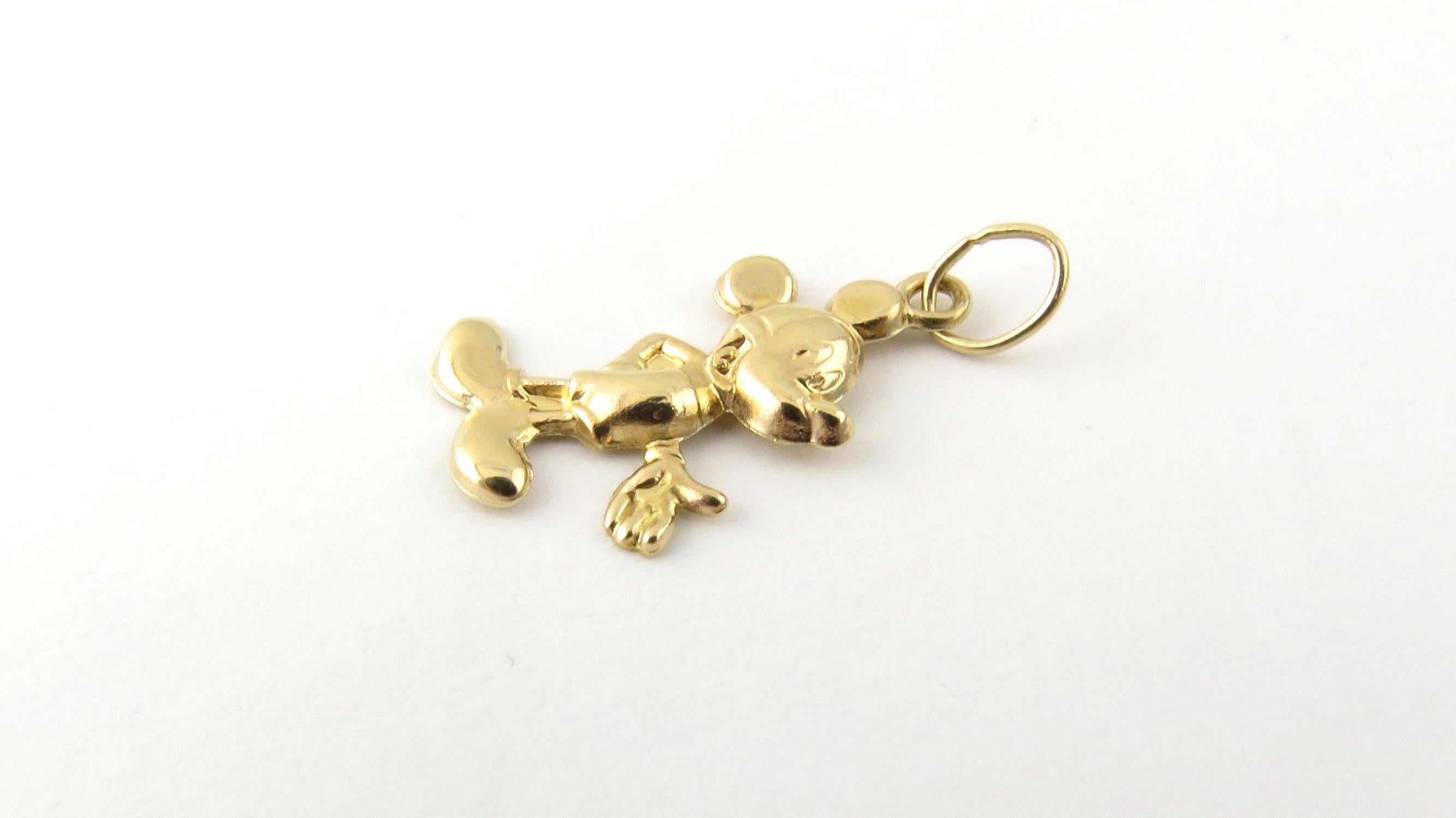 charm Mickey Mouse en or jaune 14 carats 1