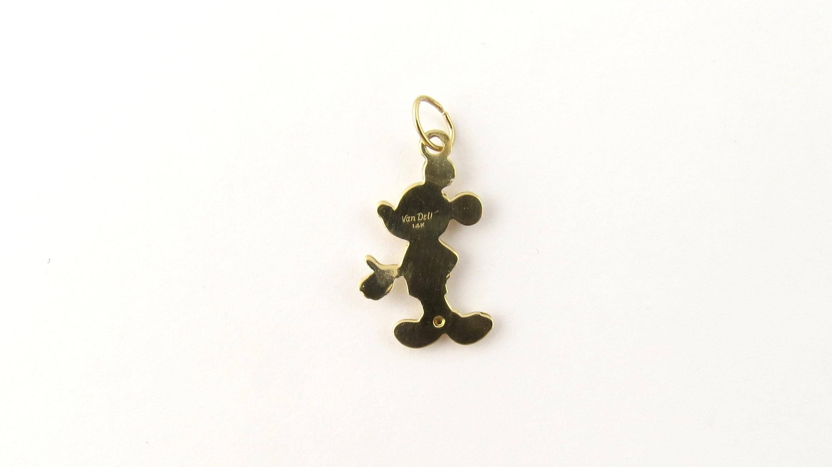 charm Mickey Mouse en or jaune 14 carats 3