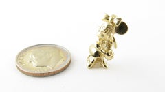 14 Karat Yellow Gold Minnie Mouse Charm