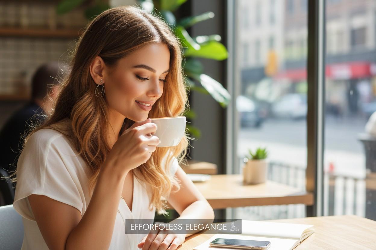 14 Karat Yellow Gold Modernist Dangle Long Hooped Earrings For Sale 3