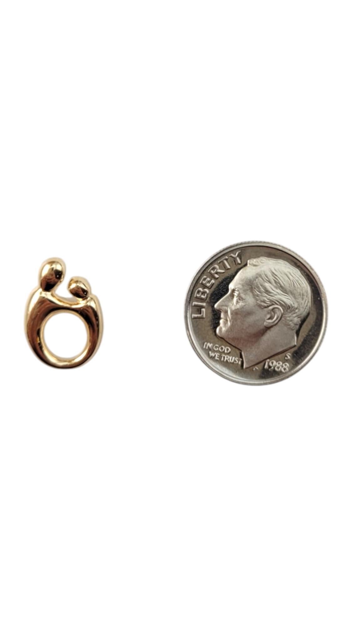 14 Karat Yellow Gold Mother and Child Necklace #20737 5