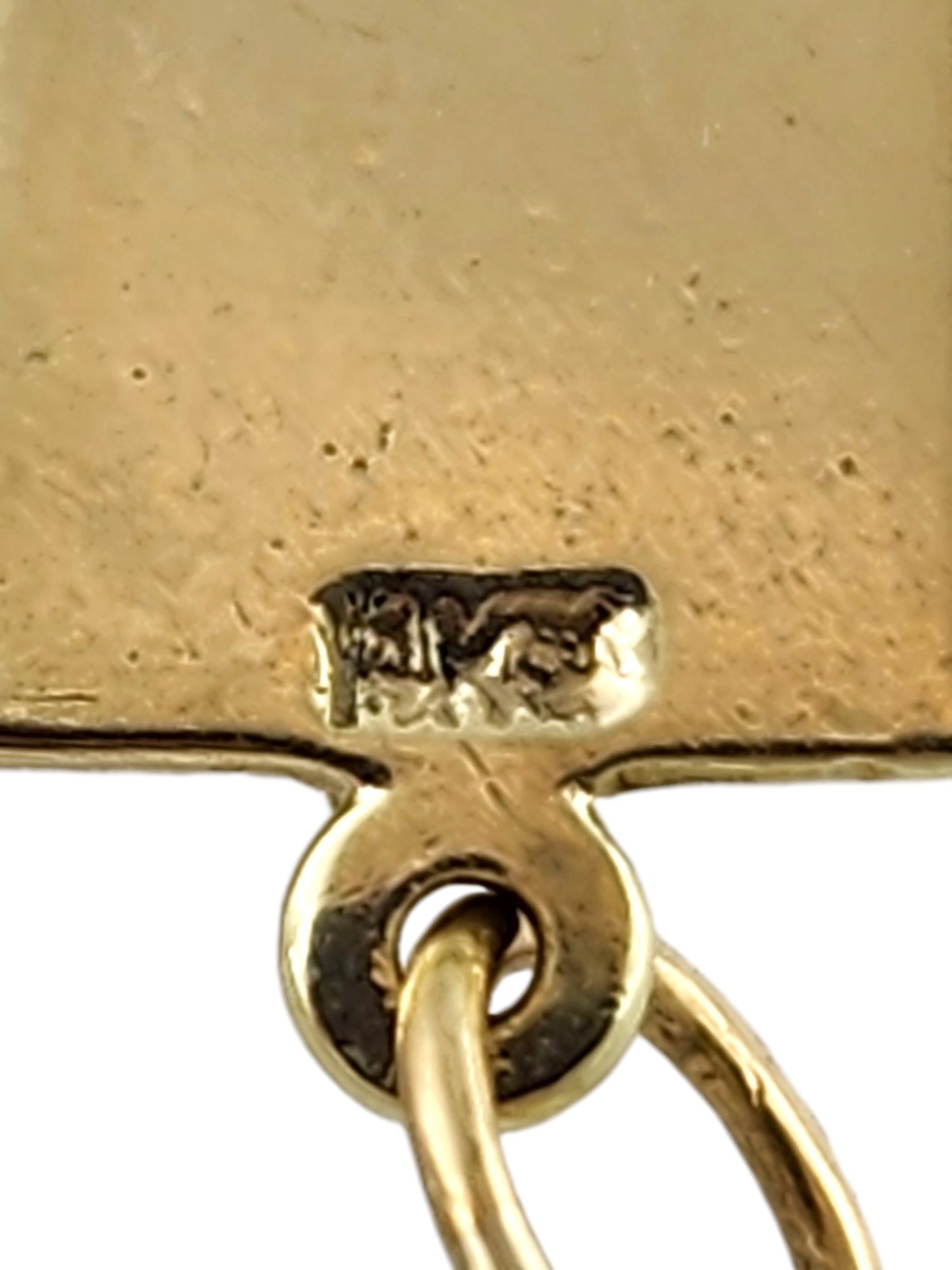 14 Karat Yellow Gold Mouse Trap Charm #18788 3