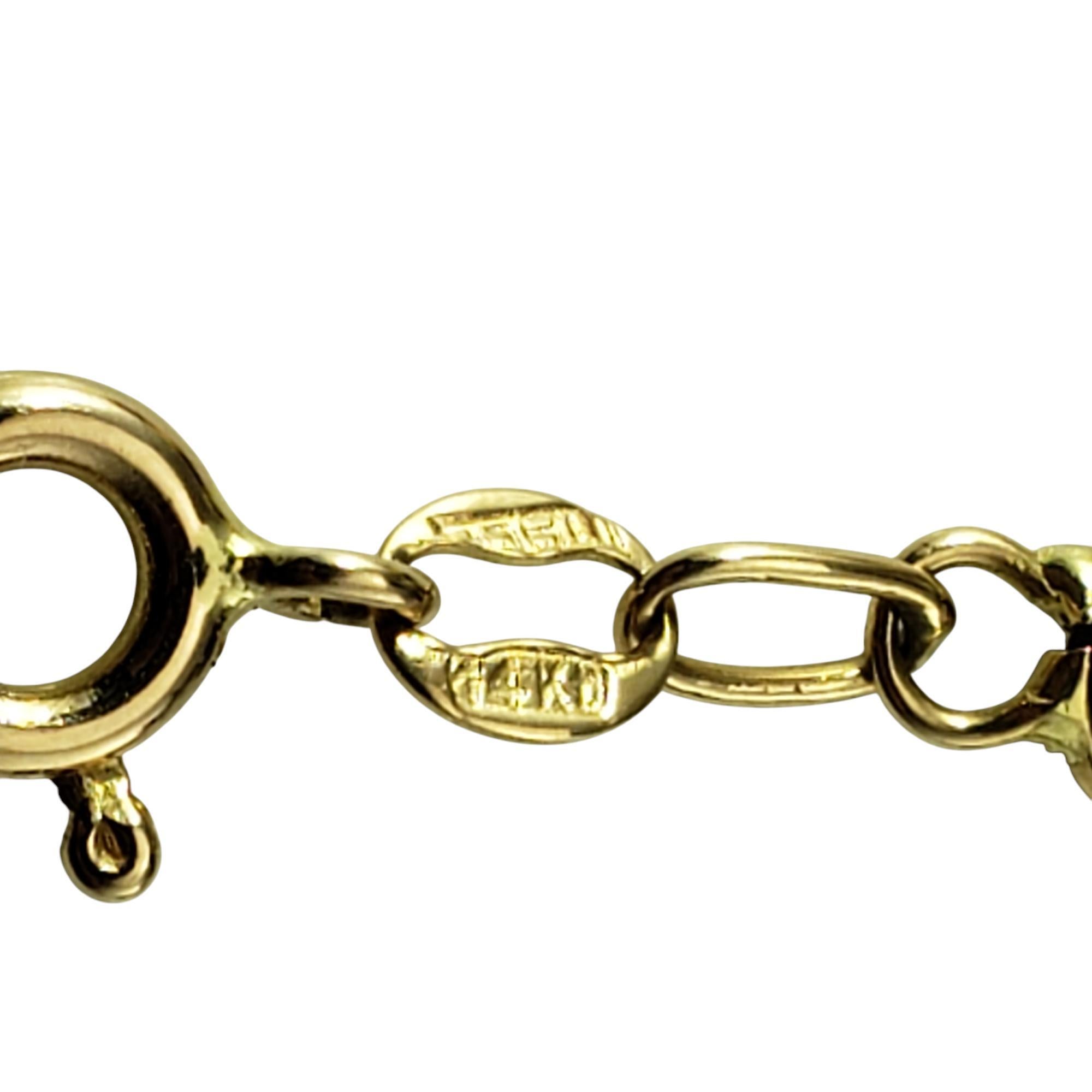 14 Karat Yellow Gold Multi-Colored Gemstone Bracelet #20623 1
