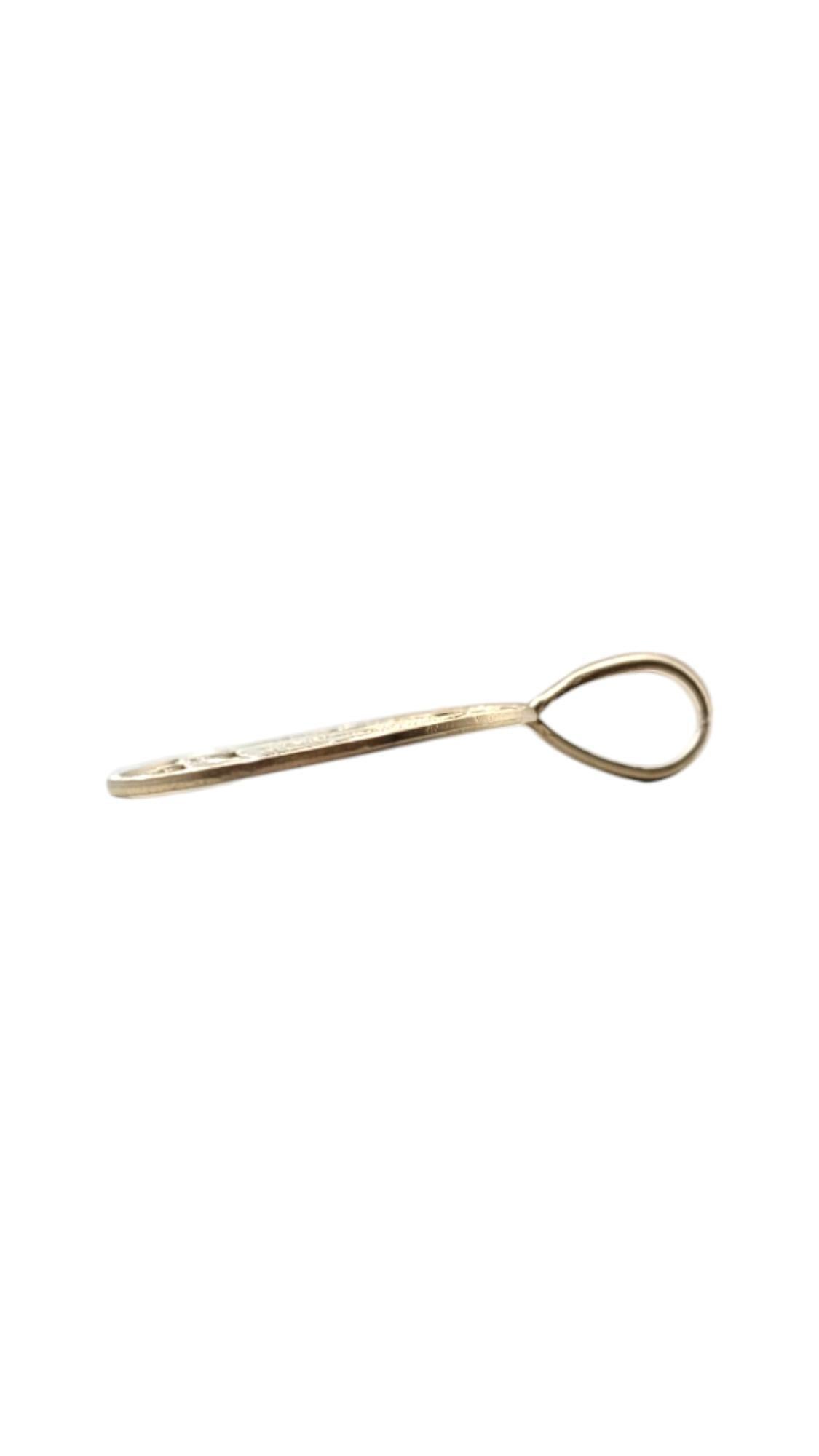 14 Karat Yellow Gold NY Mets Charm #20344 For Sale 1