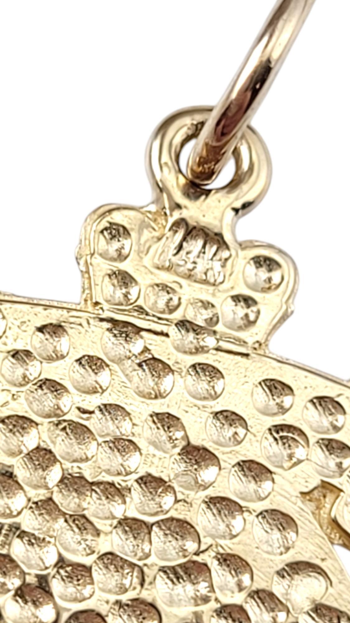 14 Karat Yellow Gold NY Yankees Charm #20855 2
