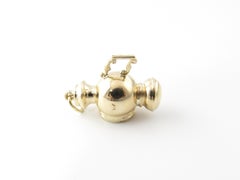 14 Karat Yellow Gold Oil Lamp Charm