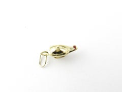 14 Karat Yellow Gold Oil Lamp Charm