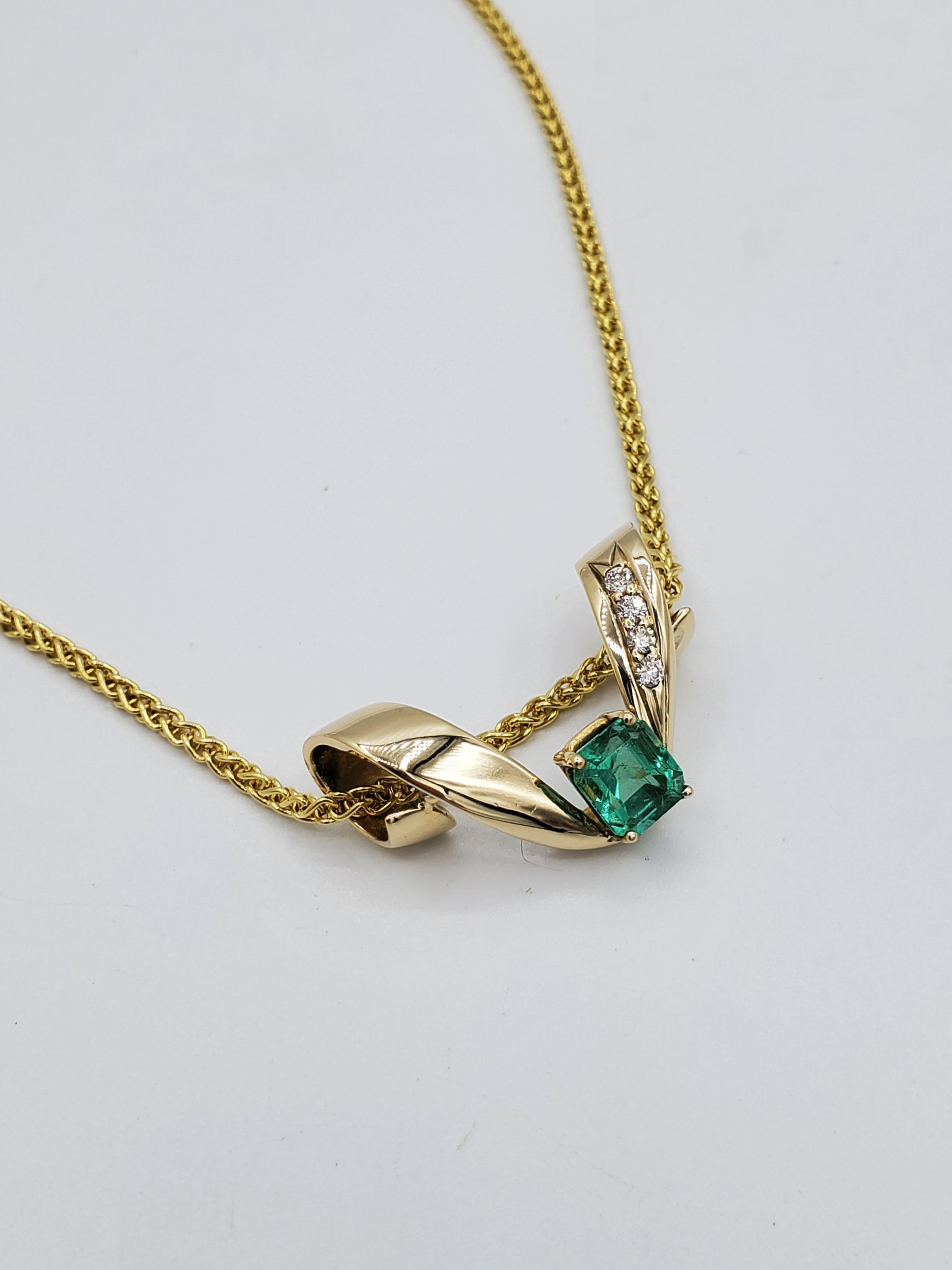 gold wheat chain necklace