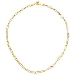 Collana a catena a maglie aperte in oro giallo 14 carati - Shlomit Rogel