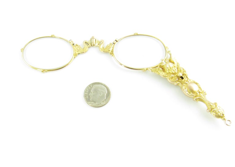 14 Karat Yellow Gold Opera Glasses at 1stDibs