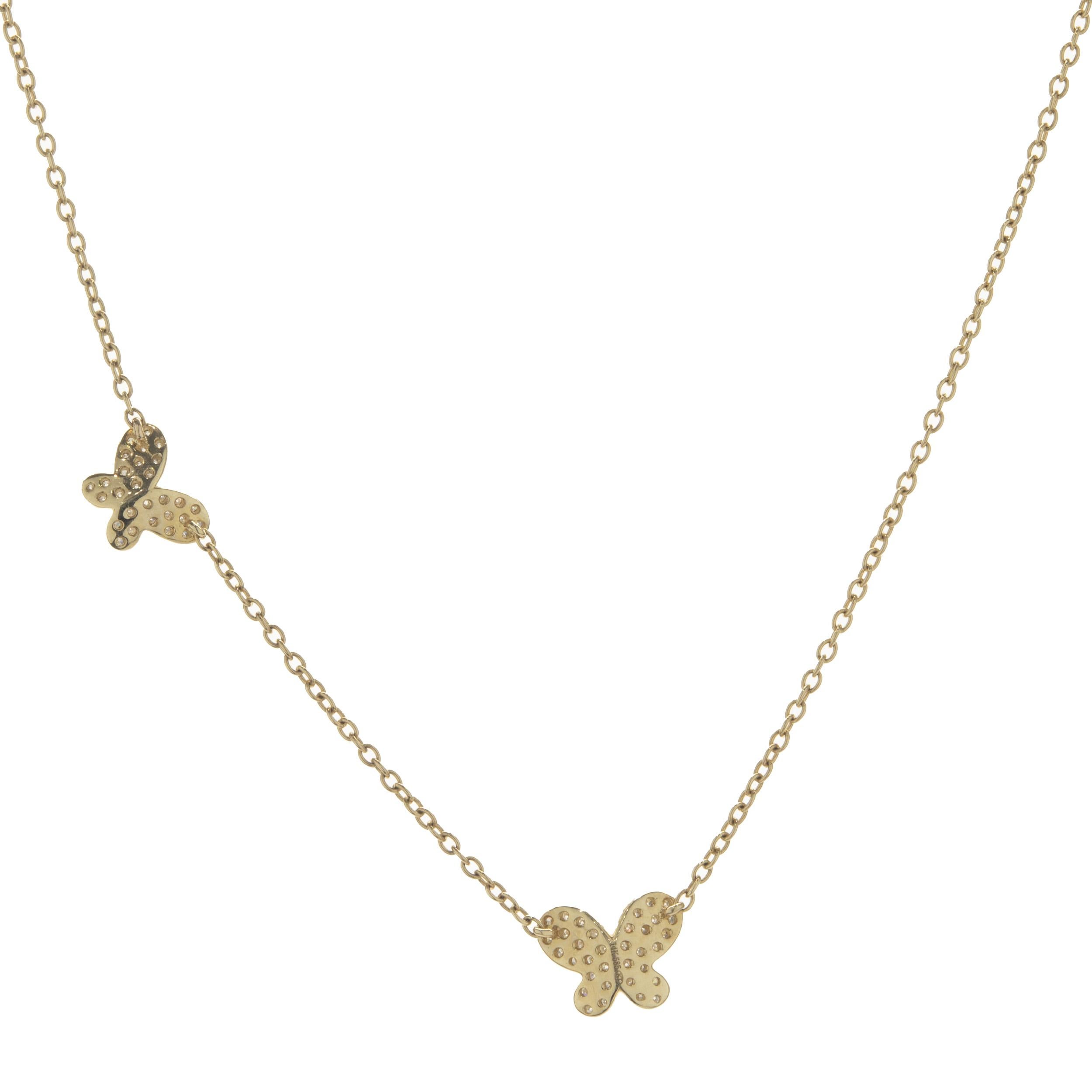 qvc butterfly necklace