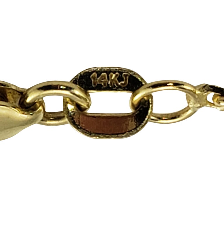 14 Karat Yellow Gold Pearl and Diamond Pendant Necklace For Sale at 1stDibs