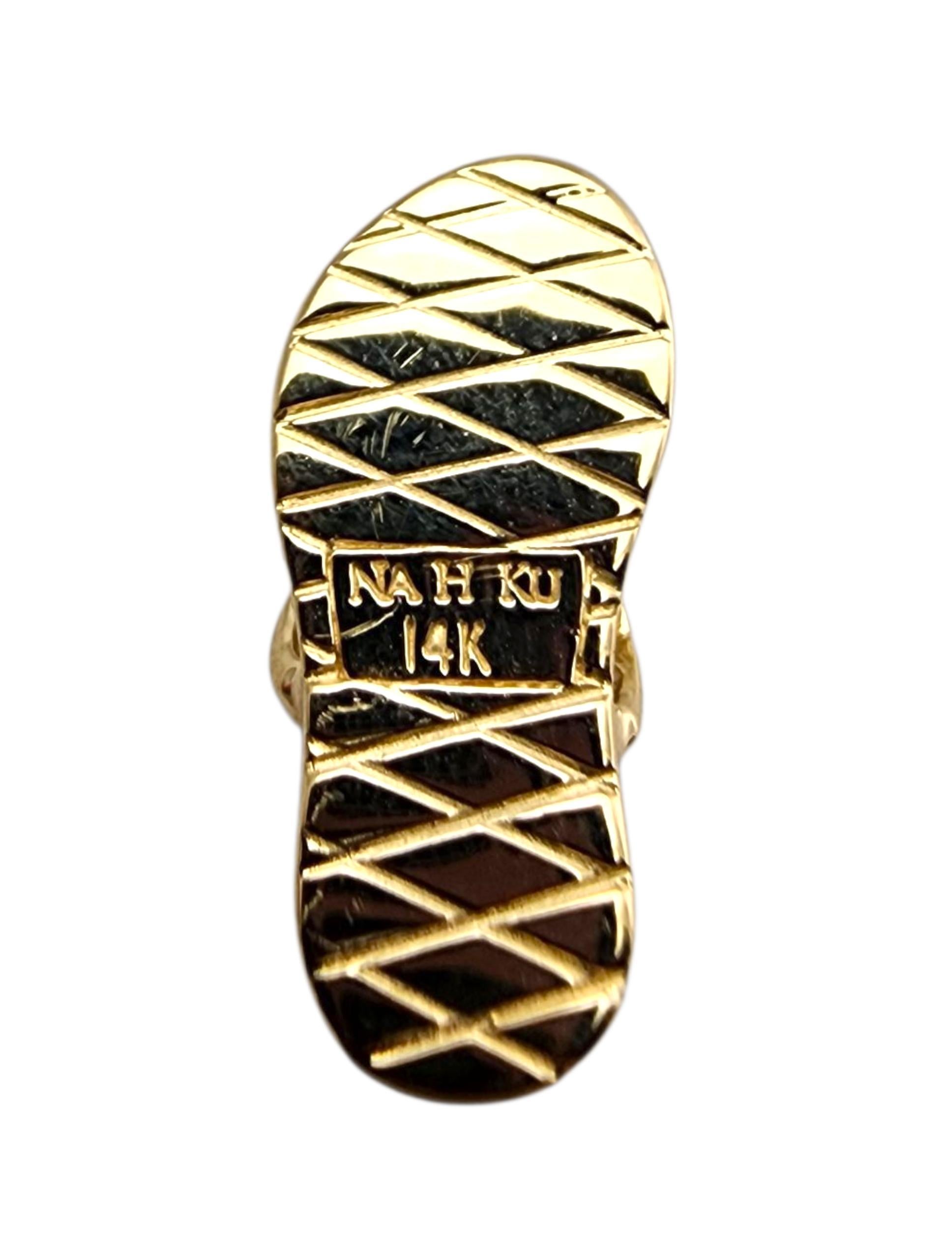 Ciondolo con perla in oro giallo 14 carati #23685 in vendita 1