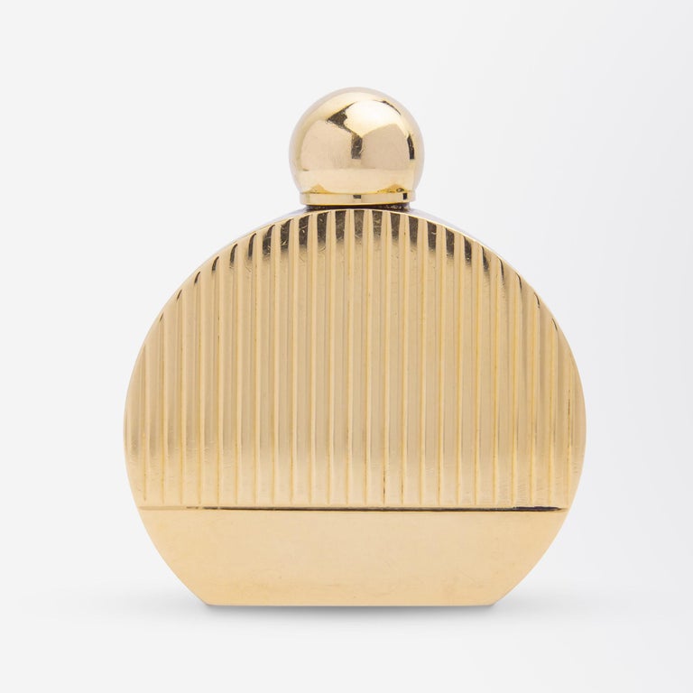14 Karat Yellow Gold Perfume Bottle For Sale at 1stDibs