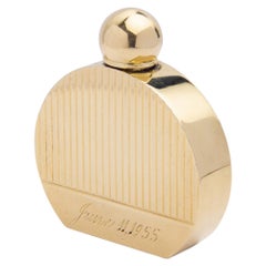 Bouteille de parfum en or jaune 14 carats