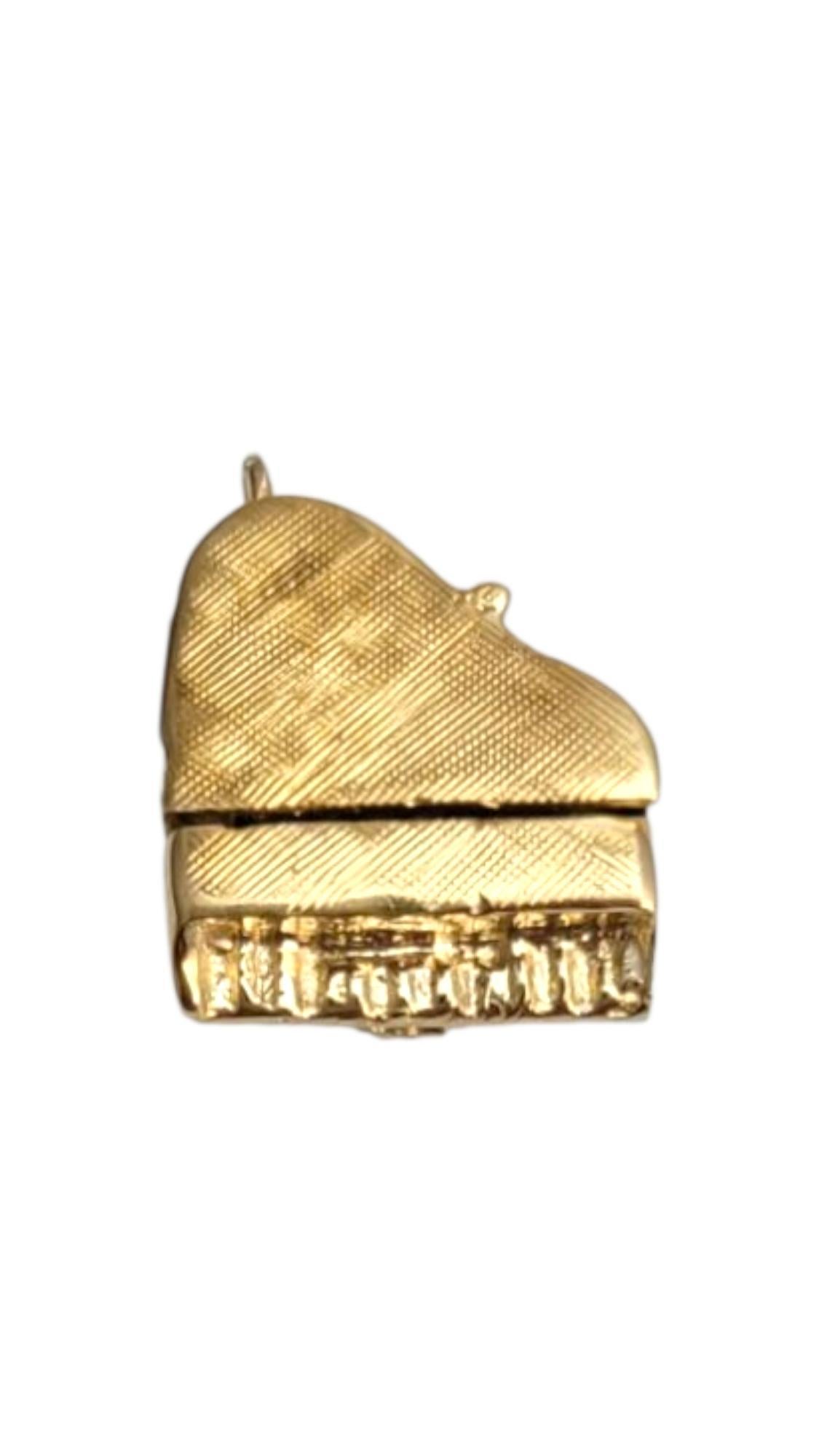 14 Karat Gelbgold Klavier Charme #21993 Damen im Angebot
