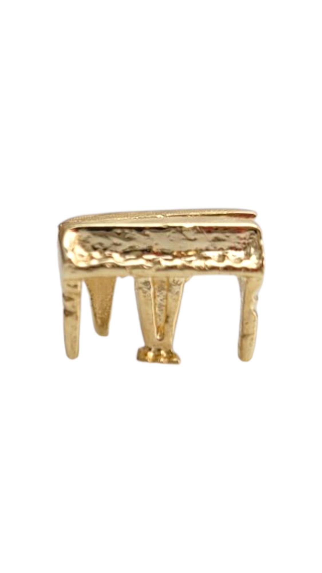 14 Karat Gelbgold Klavier Charme #21993 im Angebot 2