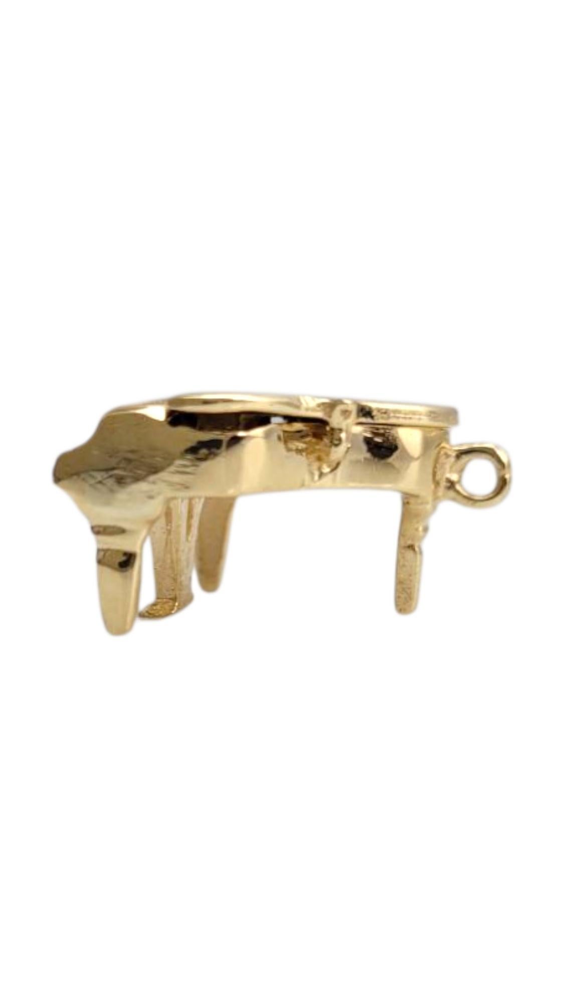 14 Karat Gelbgold Klavier Charme #21993 im Angebot 3