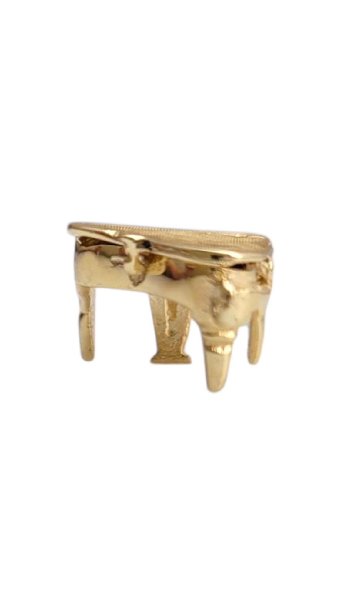 14 Karat Gelbgold Klavier Charme #21993 im Angebot 4