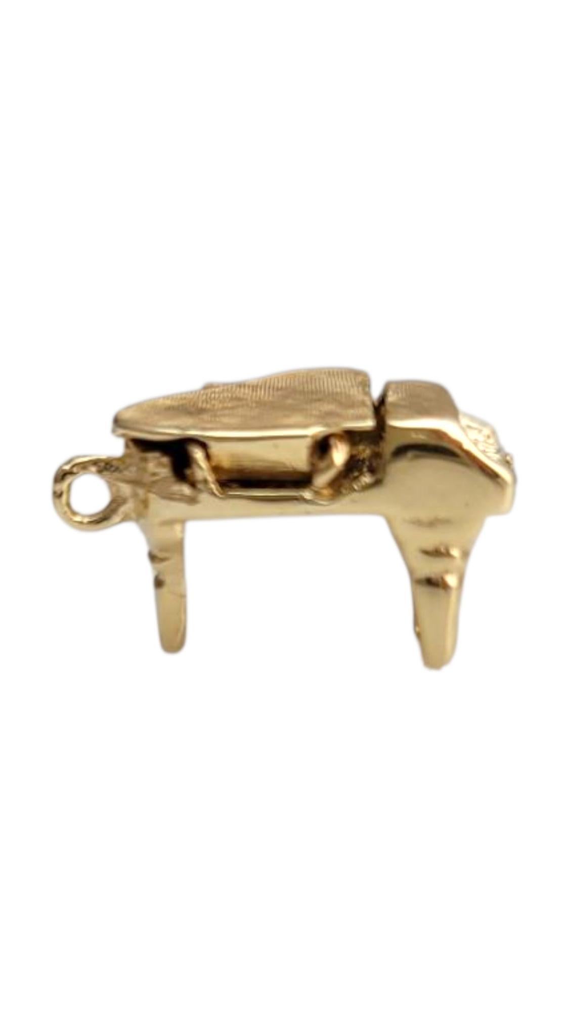 14 Karat Gelbgold Klavier Charme #21993 im Angebot 5