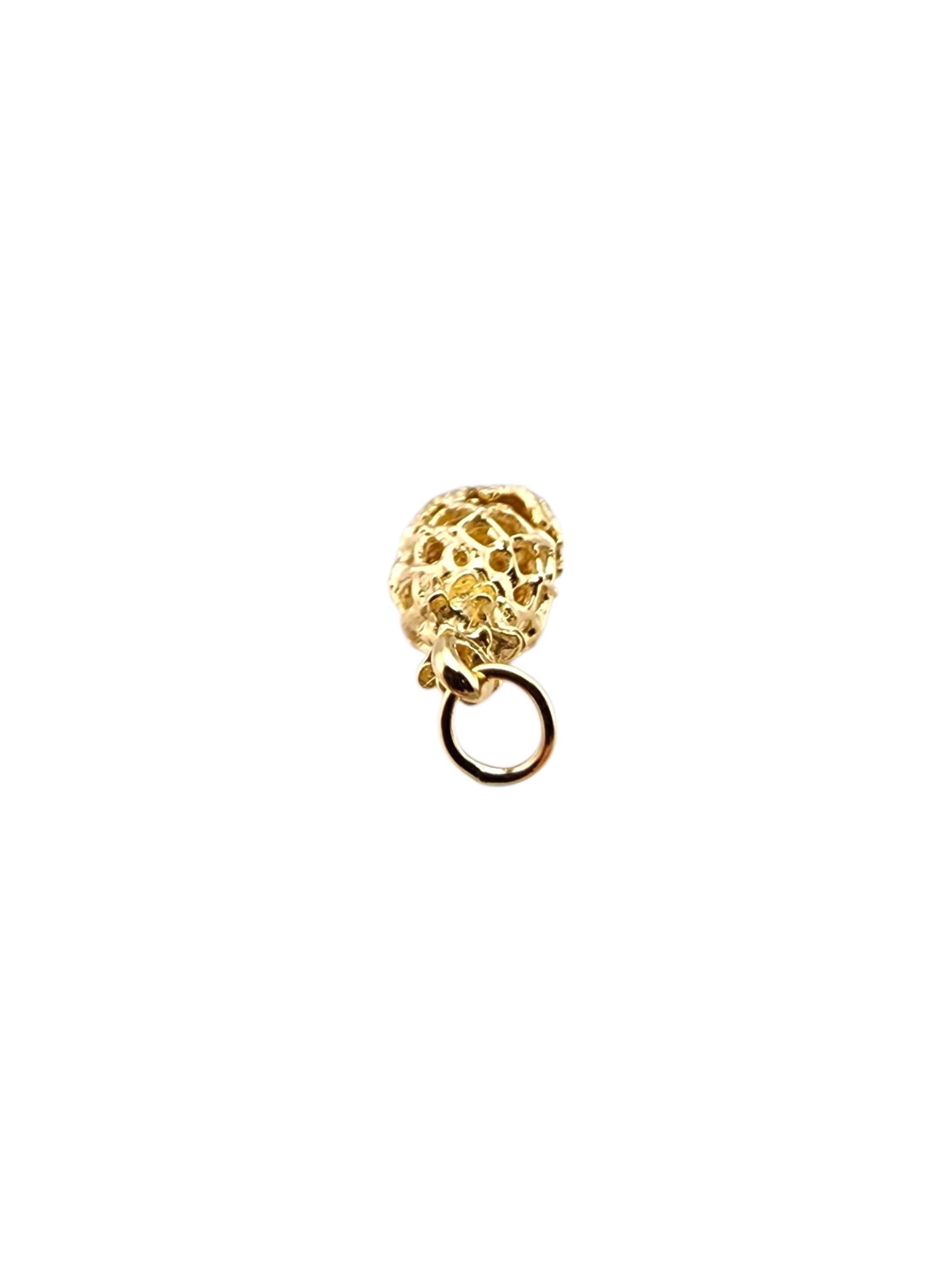 Donna Charm ananas in oro giallo 14 carati #23177 in vendita