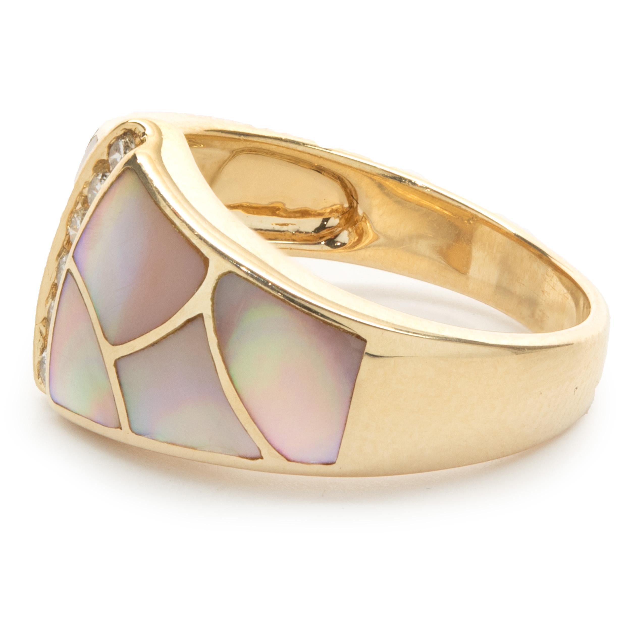Designer: Sonderanfertigung
MATERIAL: 14K Gelbgold
Diamant: 6 runde Diamanten im Brillantschliff = 0,18cttw
Farbe: F
Klarheit: I1
Abmessungen: Die Ringspitze ist 12.5 mm breit.
Ringgröße: 7 (bitte erlauben Sie zwei zusätzliche Versandtage für