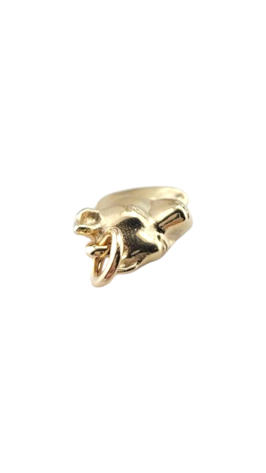 Pendentif Pit Bull Dog n° 21144 en or jaune 14 carats en vente 2