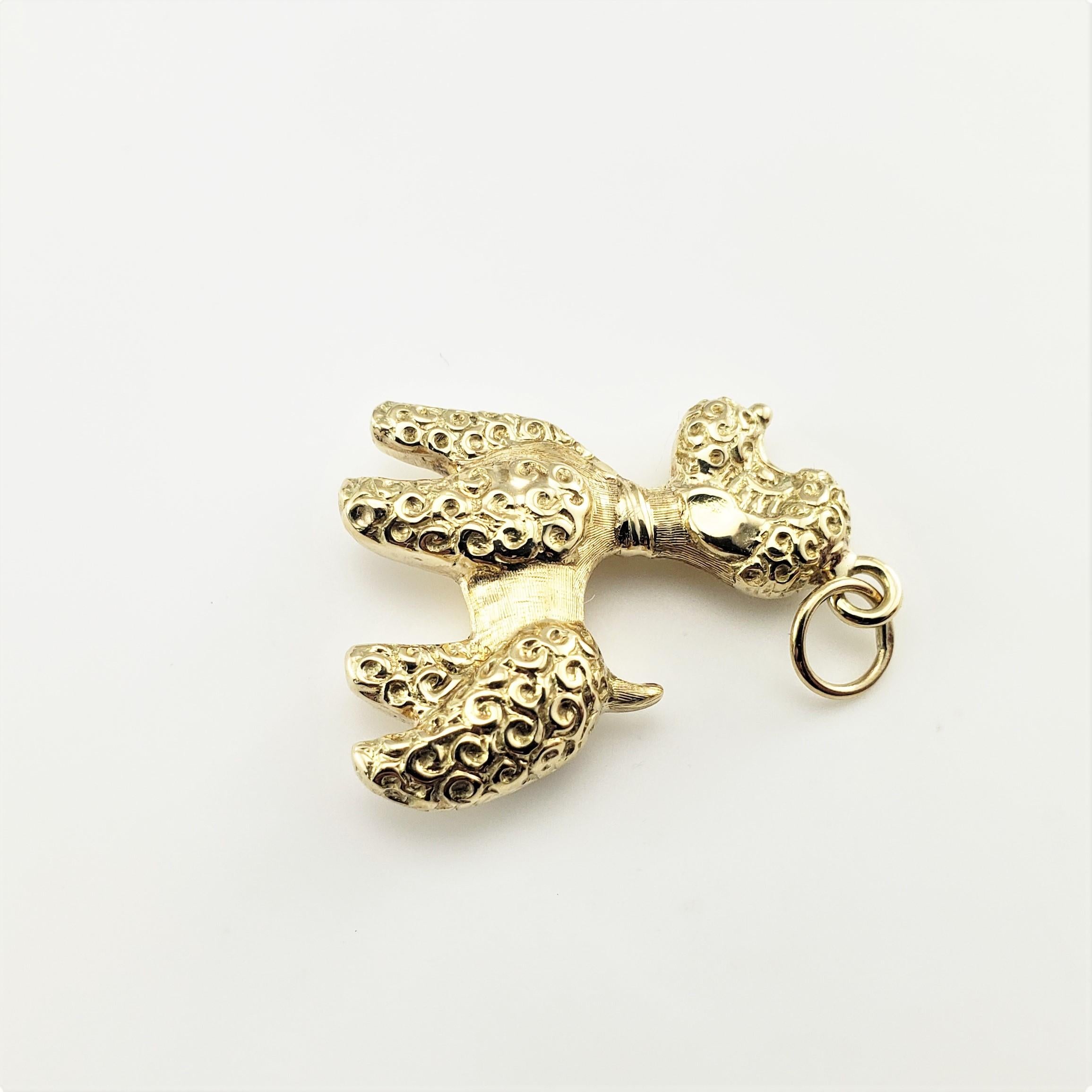 poodle pendant