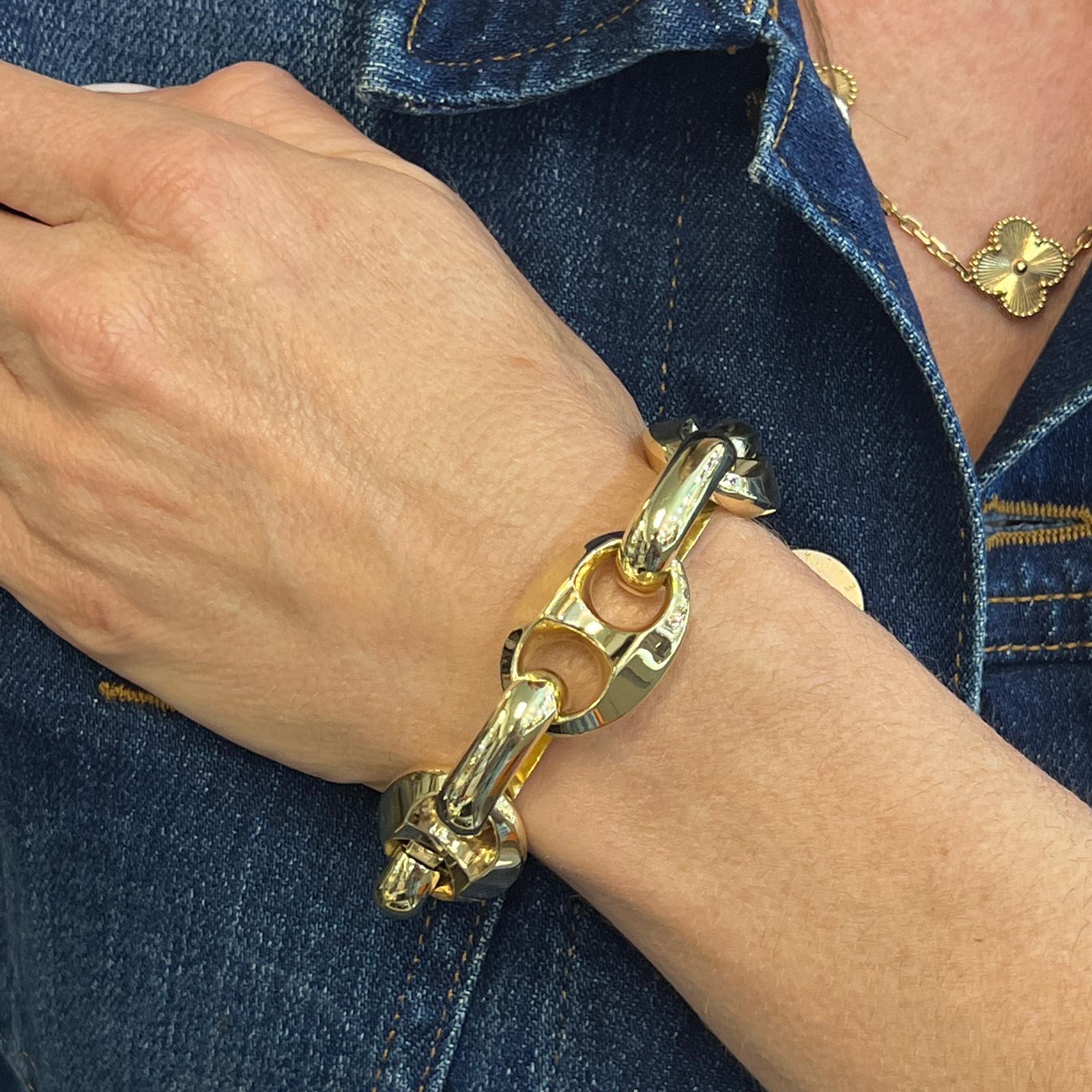puffed mariner bracelet