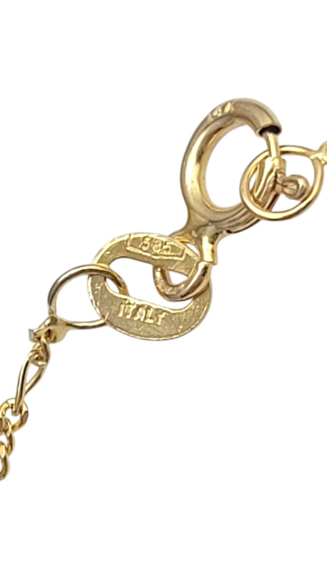 14 Karat Yellow Gold Puffy Heart Link Bracelet

This 14K yellow gold puffed heart bracelet features a delicate and romantic design, symbolizing love and elegance. Perfect for those who appreciate timeless jewelry with a heartfelt touch.

Chain