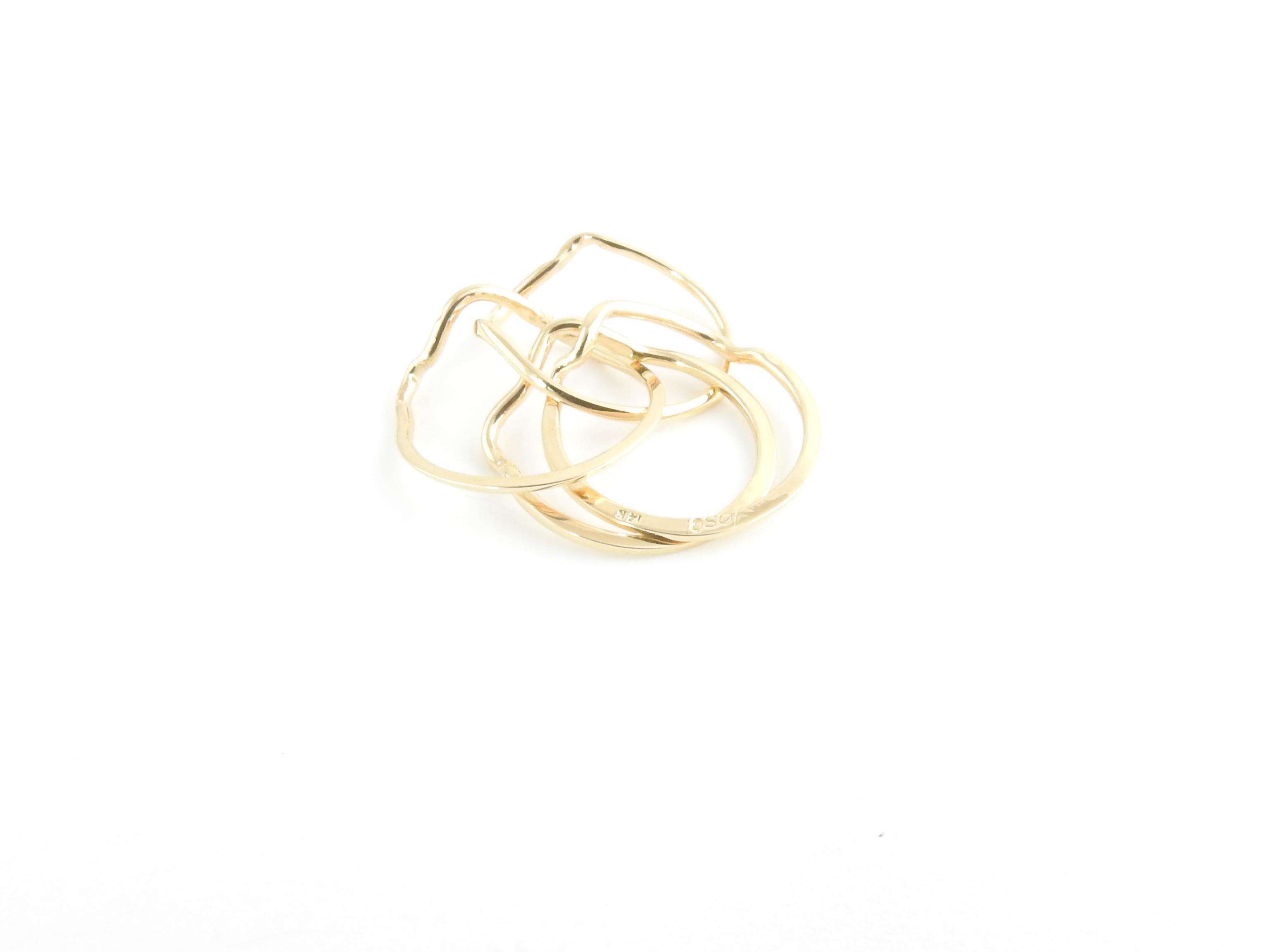 puzzle ring gold