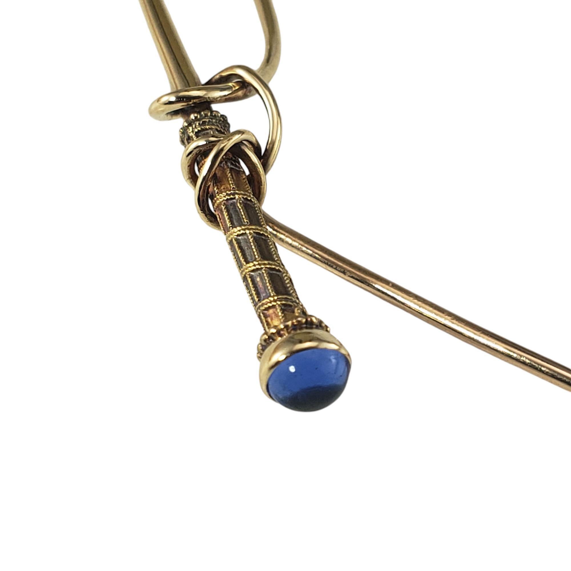 14 Karat Gelbgold Riding Crop Stick Pin #18662 im Angebot 1