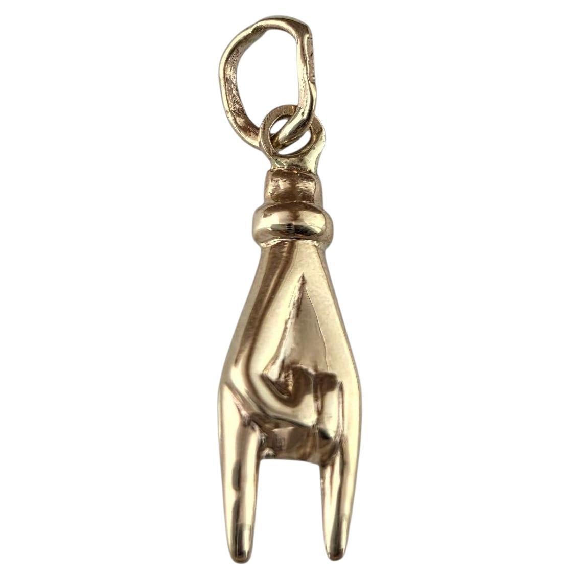 Charm "Rock On" en or jaune 14 carats #23498