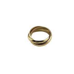 14 Karat Yellow Gold Rolling Trinity Ring Size 5.75 - 6 #21769