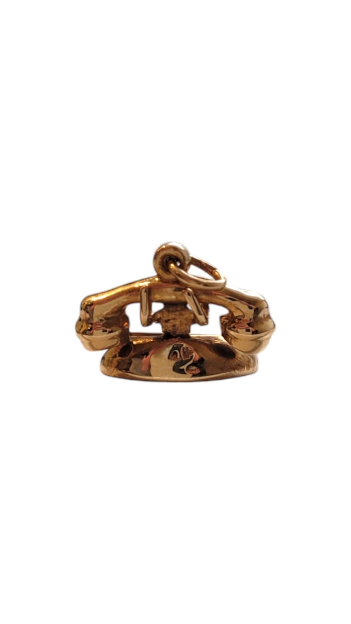 Portefeuille Rotary « Bonjour » « I Love You » en or jaune 14 carats #20017 Pour femmes en vente